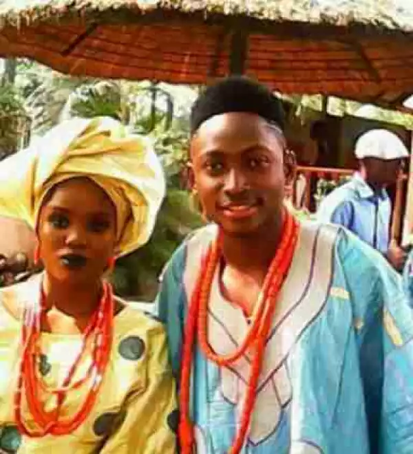 Photos Of BBNaija Miracle And His Rumoured Wife Go Viral